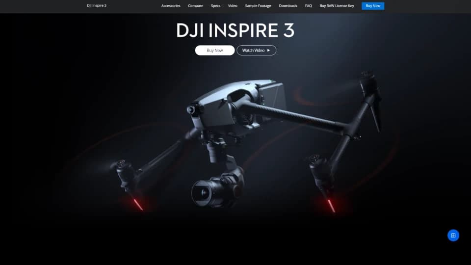 DJI Inspire professional drone