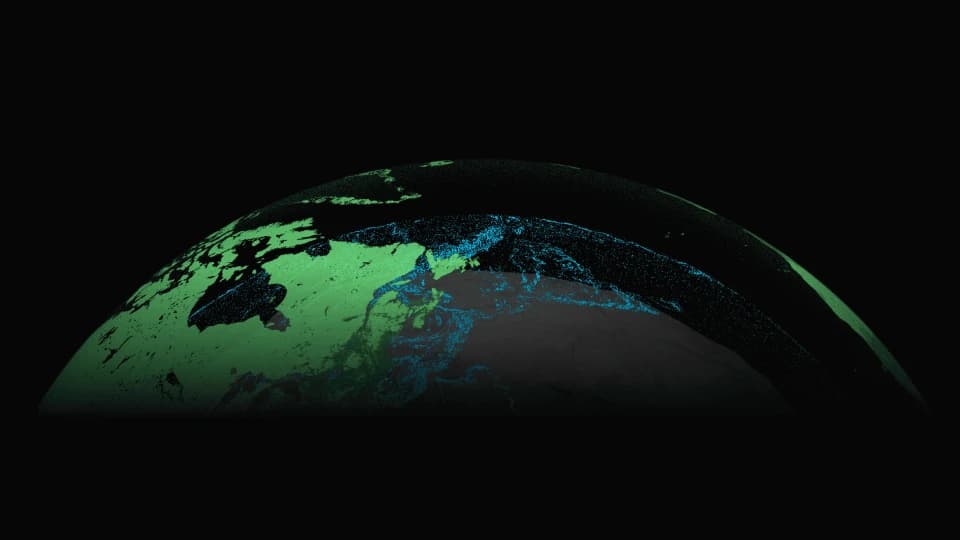 Cesium 3D globe visualization